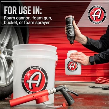 Adam's Graphene Car Wash Shampoo - Powerful Cleaner & Protection