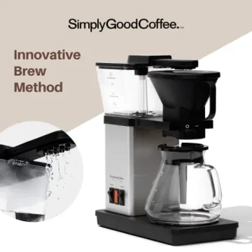 SimplyGoodCoffee Maker Easy Use 8 Cup Brewer