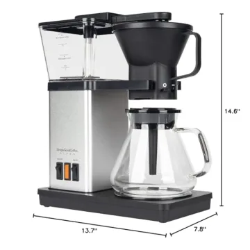 SimplyGoodCoffee Maker Easy Use 8 Cup Brewer