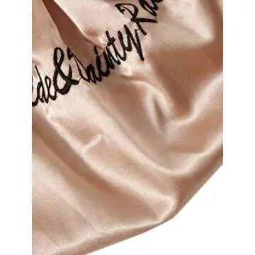 SheIn Women's 7pcs Satin Pajama Set Cami Pjs with Shirt and Eye Mask Champagne Small