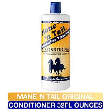 Mane 'n Tail 3 Pc Kit Includes 32 Ounce Shampoo, 32 Ounce Conditioner, 16 Ounce Detangler