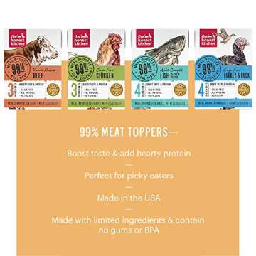 The Honest Kitchen Human Grade Grain Free Meal Booster: 99% Salmon & Pollock (12 pack), 5.5 oz