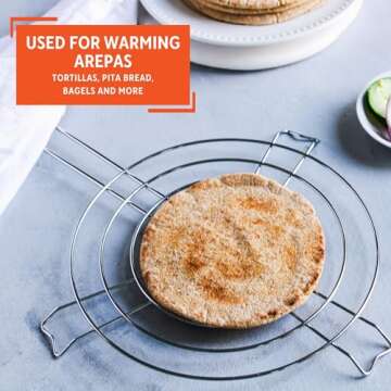 IMUSA 9.5in Arepa Grill