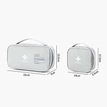 PHEZEN Portable First Aid Bag - Essential Travel Companion