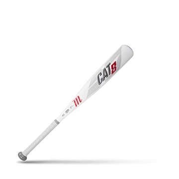 Marucci CAT8 -10 USSSA Junior Big Barrel Baseball Bat - 27"/17 oz - Perfect for Young Players