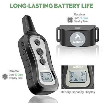 PATPET Dog Training Collar with 3 Modes and Remote Range