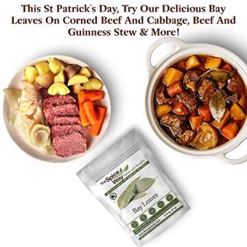 The Spice Way Bay Leaves - (0.75 oz) Whole bay leaf great for cooking soups, stews and vegetables