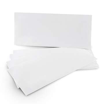Aimoh 500#10 Security Self Seal Envelopes, Windowless, Premium Security Tint Pattern, Ultra Strong Q...