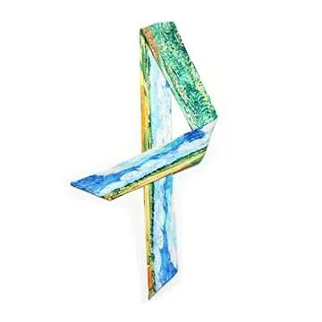 Gudessly Stylish Handbag Ribbon Scarf for Versatile Use