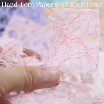 Diuhofart Scrapbook Paper Textured Paper Sheets, A5 Variety Colors Handmade Papers for Junk Journal Supplies, Collage, Scrapbooking, Art Journaling, Mixed Media, Card Making, DIY Craft