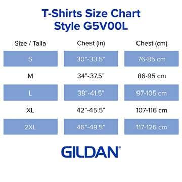 Gildan Women's V-Neck T-Shirt 2-Pack Cotton Comfort