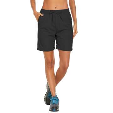 PINSPARK Women's Zip Off Hiking Pants Waterproof Lightweight