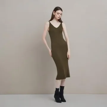 Stylish RZIV Women's Sleeveless Sweater Dress for All