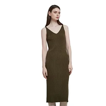 Stylish RZIV Women's Sleeveless Sweater Dress for All