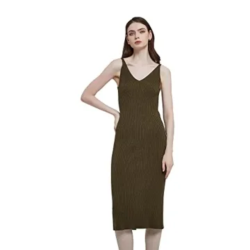 Stylish RZIV Women's Sleeveless Sweater Dress for All