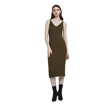 Stylish RZIV Women's Sleeveless Sweater Dress for All