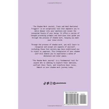 Shadow Work Journal: Track and Heal Emotional Triggers, 60+ Journal Prompts, 90+ Trigger Tracking Pages, 100+ Inner Child Affirmations