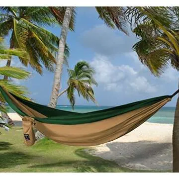 Gold Armour XL Double Hammock - Portable Camping Gear