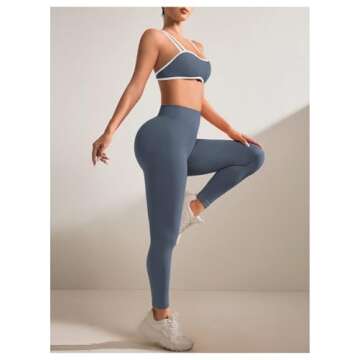 SHENHE Women's Seamless Workout Set 2 Piece Tracksuit