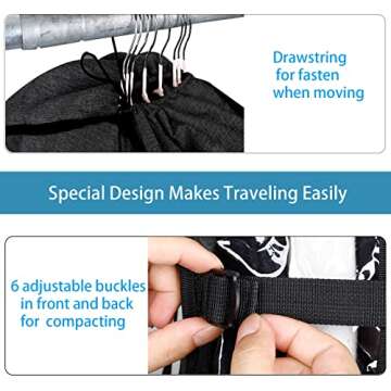 Versatile Garment Bags for Travel and Closet Storage