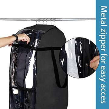 Versatile Garment Bags for Travel and Closet Storage