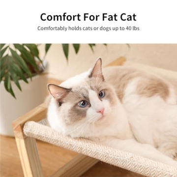 FUKUMARU Cat Hammock Bed, Stylish and Durable Pet Furniture