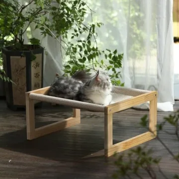 FUKUMARU Cat Hammock Bed, Stylish and Durable Pet Furniture
