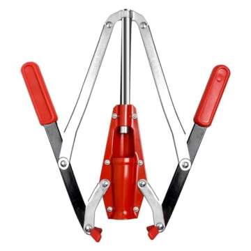 Double Lever Hand Corker – For Standard Wine, Belgian Beer, and Synthetic Plastic Corks, Wine Cork...