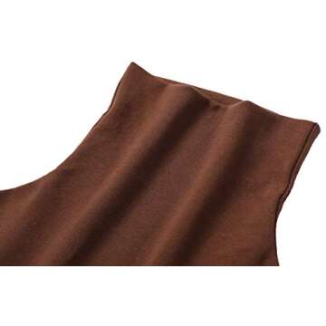 VIIOO Women's Long Sleeve Turtleneck Thermal T-Shirt