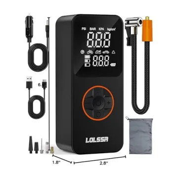 Tire Inflator Compressor 20000mAh 150PSI Portable