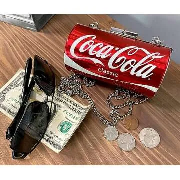 Coca-Cola Classic Can Evening Bag - Stylish Nostalgia Clutch