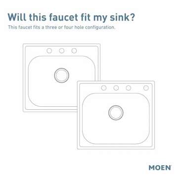 Moen Spot Resist Stainless Kitchen Faucet with Side Spray