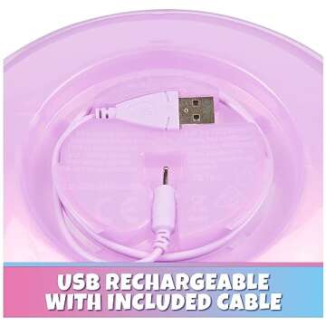 Crystal Flyers, Pastel Kawaii Doll Magical Flying Toy with Lights (Packaging May Vary), Kids Toys for Girls and Boys Ages 5 and up