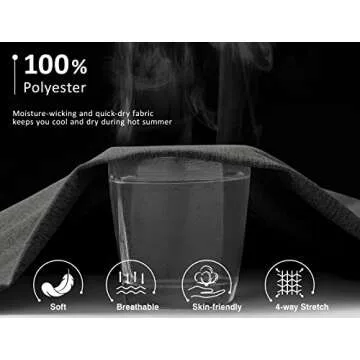 Rdruko Women's Golf Shirt UPF 50% V-Neck Fitness Tee