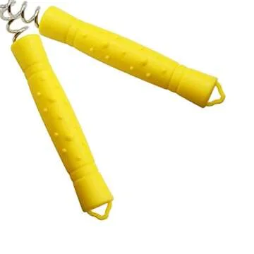 SinLoon Massager Ball Hammer(2-Pack) Hammer Stick Manual Beat Golf Ball Massager Back Shoulder Massage Full Body Reduce Fatigue Pain（Yellow