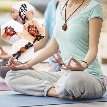 vuUUuv Chakra Stones Set for Healing and Meditation