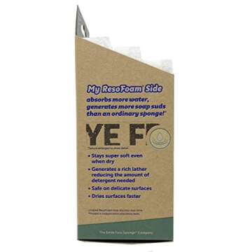 Sponge Daddy Dye Free Sponges 3 Pack (Pack of 2-6 Sponges Total)