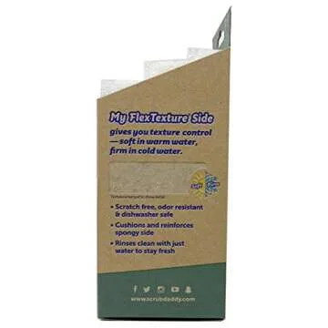 Sponge Daddy Dye Free Sponges 3 Pack (Pack of 2-6 Sponges Total)