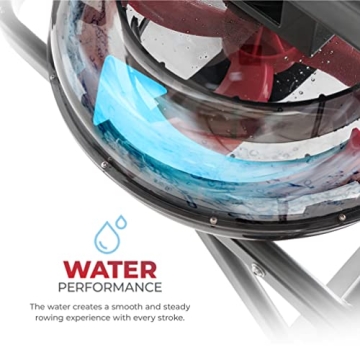 Smart Water Rowing Machine with Free SunnyFit App