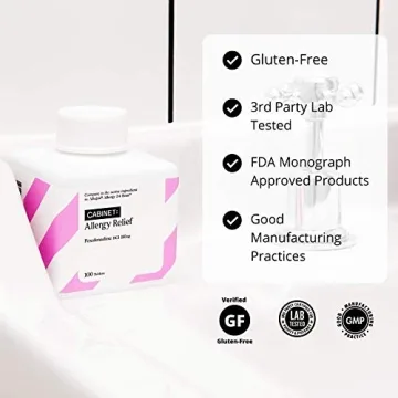 Non-Drowsy Fexofenadine HCl 180mg Allergy Relief Like Allegra