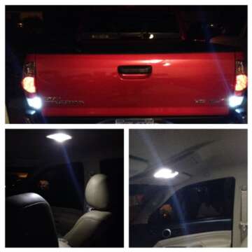 Check it Auto LED Light Kit for 05-15 Toyota Tacoma Interior Reverse Package 9pc