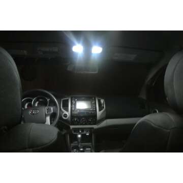 Check it Auto LED Light Kit for 05-15 Toyota Tacoma Interior Reverse Package 9pc