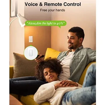 GHome Smart Dimmer Switch - Voice-Controlled, Easy Installation