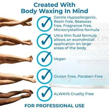 Cirepil Cristal Ocean Wax - Unscented Soft Wax for All Skin Types