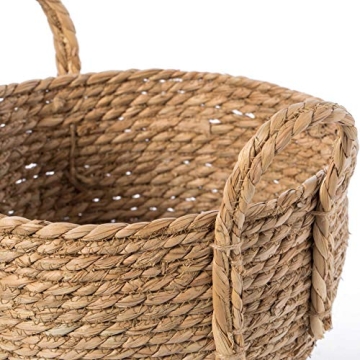 Stylish Vintiquewise Wicker Storage Basket for Any Room