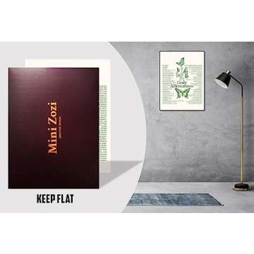 Trendy Sage Green Butterfly Wall Art Canvas for Home