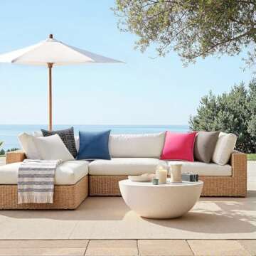 Vibrant MIULEE Outdoor Waterproof Pillow Covers 18x18