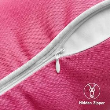 Vibrant MIULEE Outdoor Waterproof Pillow Covers 18x18