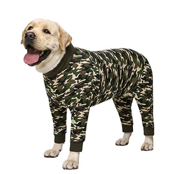 Miaododo Surgery Recovery Suit Female Male for Dogs After Surgery Medium Large Dogs Onesie,Lightweig...