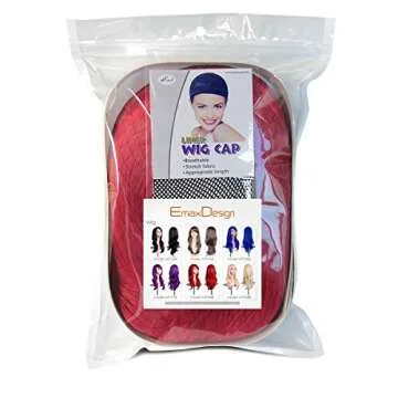 EmaxDesign 28 Inch Cosplay Wavy Wig with Accessories